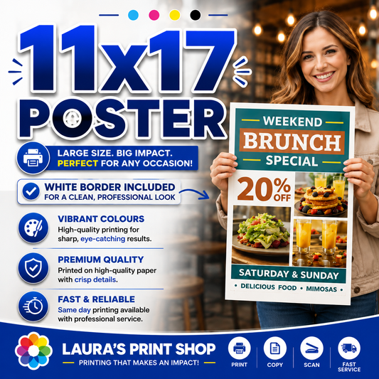 11x17 Poster (White Border)