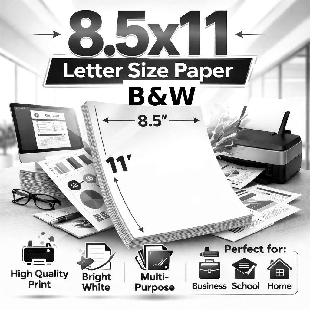 8.5X11 ( Letter Size )